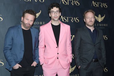 Brent Morin, Rick Glassman, David Sullivan 6 Ocak 2024 'te Los Angeles' ta Biltmore Oteli 'nde 7.