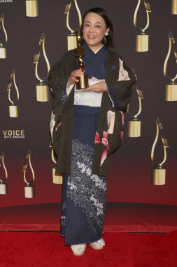 LOS ANGELES - 9 Aralık 2023 'te Beverly Hilton Oteli' nde 10. Yıllık Ses Sanatları ve Bilimler Topluluğu Ses Ödülleri Kazananlar Çemberi 'nde Eriko Hayami