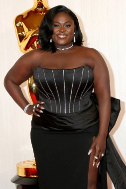 LOS ANGELES - MAR 10:  Danielle Brooks  at the 96th Academy Awards Arrivals at the Dolby Theater on March 10, 2024 in Los Angeles, CA clipart