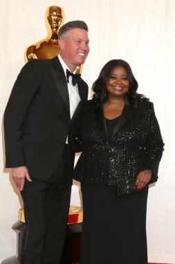 Octavia Spencer, 10 Mart 2024 'te Dolby Tiyatrosu' ndaki 96. Akademi Ödülleri 'ne geldi.