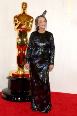 LOS ANGELES - 10 Mart 2024 'te Los Angeles' taki 96. Akademi Ödülleri 'nde Tantoo Cardinal