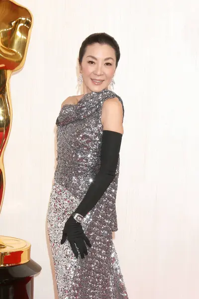Los Angeles Mar Michelle Yeoh 96Esimo Academy Awards Arrivi Dolby — Foto Stock