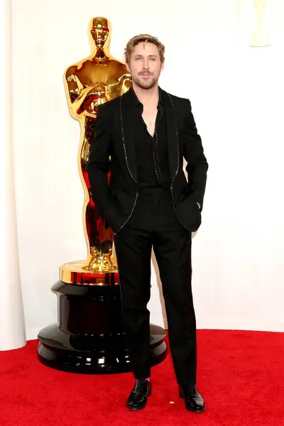 Los Angeles Mar Ryan Gosling 96Th Academy Awards Aankomst Het — Stockfoto
