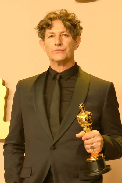 stock image LOS ANGELES - MAR 10:  Jonathan Glazer at the 96th Academy Awards Press Room at the Dolby Theater on March 10, 2024 in Los Angeles, CA