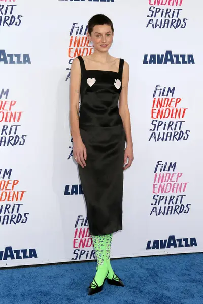 Los Angeles Feb Emma Corrin 2024 Film Independent Spirit Awards — Stock Photo, Image
