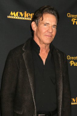 LOS ANGELES - FEB 9:  Dennis Quaid at the 2024 Movieguide Awards at the Avalon Hollywood on February 9, 2024 in Los Angeles, CA clipart