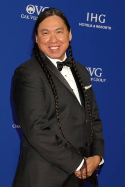 LOS ANGELES - 4 Ocak 2024 'te Palm Springs Uluslararası Film Festivali Galası' nda William Belleau Palm Springs Kongre Merkezi 'ne geldi.