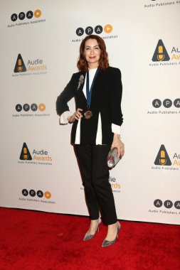 LOS ANGELES - MAR 4:  Felicia Day at the Audie Awards at the Avalon Hollywood on March 4, 2024 in Los Angeles, CA clipart