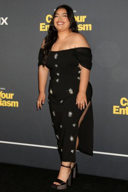 LOS ANGELES - 30 Ocak 2024 'te Los Angeles, Kaliforniya' da Keyla Monterroso Mejia at the Curb Your Cohusiasm 12.