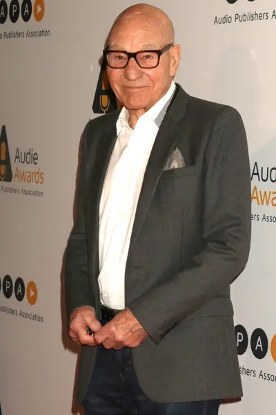 Los Angeles Mar Patrick Stewart Audie Awards Avalon Hollywood March — Stock Photo, Image