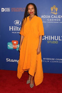 LOS ANGELES - 13 Ocak 2024 'te Palm Springs, CA' da bulunan Richards Sanat Merkezi 'ndeki Eski Kocalar Gösterimi' nde Eisa Davis