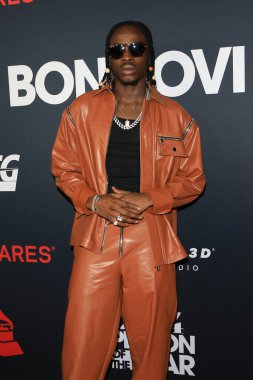 LOS ANGELES - 2 Şubat 2024 'te Los Angeles, CA' da Jon Bon Jovi onuruna düzenlenen 2024 MusiCares Person of the Year 'da itfaiyeci DML