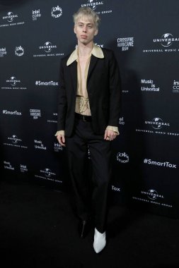 LOS ANGELES - 4 Şubat 2024 'te Los Angeles, CA' da Nya Studios West 'teki Universal Music Group Grammy' de Haiden Henderson