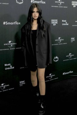 LOS ANGELES - 4 Şubat 2024 'te Los Angeles, CA' da Nya Studios West 'teki Universal Müzik Grubu Grammy' de