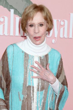 Carol Burnett, 14 Mart 2024 'te Beverly Hills, CA' de Samuel Goldwyn Tiyatrosu 'ndaki Palm Royal Dünya Premiere gösteriminde.