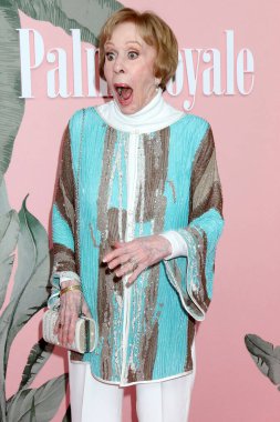 Carol Burnett, 14 Mart 2024 'te Beverly Hills, CA' de Samuel Goldwyn Tiyatrosu 'ndaki Palm Royal Dünya Premiere gösteriminde.