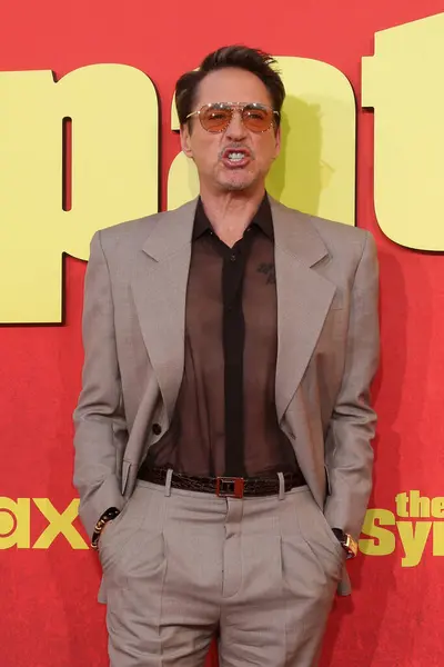 Los Angeles April Skådespelaren Robert Downey Sympathizer Hbo Premiär Visning — Stockfoto