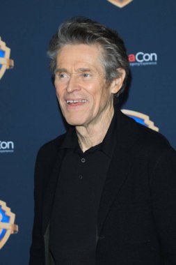 Aktör Willem Dafoe Warner Brothers CinemaCon Basın Hattı 'nda 9 Nisan 2024' te Las Vegas, NV 'de Caesar' s Palace Theatre 'da.