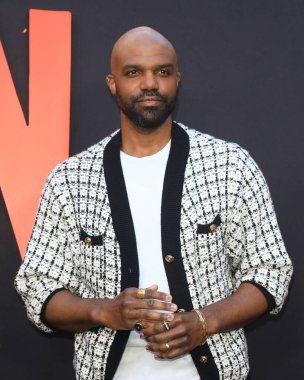 LOS ANGELES - 4 Nisan: Aktör Carl Clemons-Hopkins Los Angeles Maymun Adam galasında TCL Çin Tiyatrosu IMAX 'ta 4 Nisan 2024' te, CA