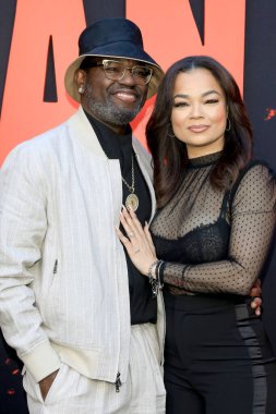 LOS ANGELES - APR 4:  Lil Rel Howery at the Monkey Man Los Angeles Premiere at the TCL Chinese Theater IMAX on April 4, 2024 in Los Angeles, CA clipart