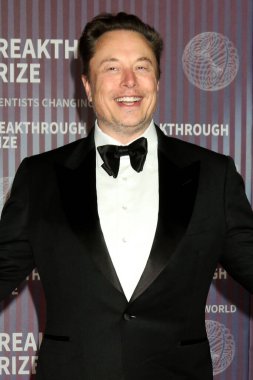LOS ANGELES, ABD - 13 Nisan: Elon Musk, 13 Nisan 2024 tarihinde Los Angeles, CA 'da Akademi Sinema Müzesi' nde 10.