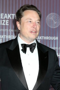 LOS ANGELES, ABD - 13 Nisan: Elon Musk, 13 Nisan 2024 tarihinde Los Angeles, CA 'da Akademi Sinema Müzesi' nde 10.
