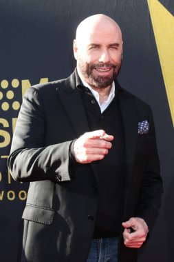 LOS ANGELES, ABD - 18 Nisan 2024 TCM Klasik Film Festivali Açılış Gecesinde John Travolta - 18 Nisan 2024 tarihinde Los Angeles, CA 'da bulunan TCL Çin Tiyatrosu IMAX' ta 