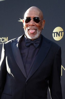 LOS ANGELES, ABD - 27 Nisan: Morgan Freeman AFI Ömür Boyu Başarı Ödülleri IHO Nicole Kidman Dolby Tiyatrosu 27 Nisan 2024, Los Angeles, CA