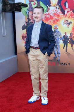 LOS ANGELES, ABD - Bailey Sheetz 30 Nisan 2024 tarihinde Los Angeles, CA 'da Mısır Tiyatrosu' ndaki Dondurulmamış Prömiyer 'de