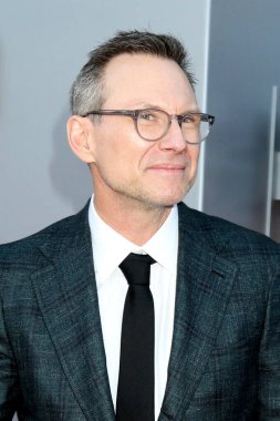LOS ANGELES, ABD - 30 Nisan 2024 'te Los Angeles, CA' da bulunan Mısır Tiyatrosu 'ndaki Dondurulmamış Prömiyer' de Christian Slater