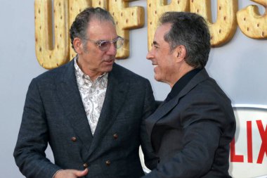 LOS ANGELES, ABD - 30 Nisan: Michael Richards, Jerry Seinfeld 30 Nisan 2024 tarihinde Los Angeles, CA 'da Mısır Tiyatrosu' ndaki Dondurulmamış Prömiyer 'de