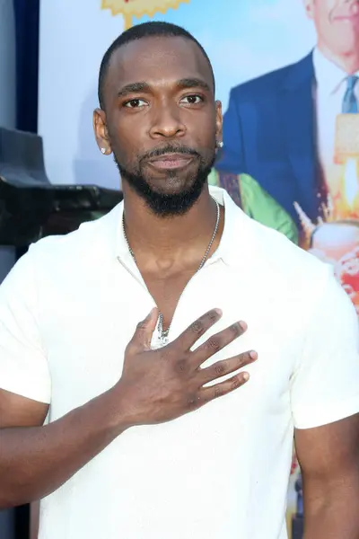Los Angeles Usa April Jay Pharoah Unfrosted Premiere Egyptian Theater — Stock Photo, Image