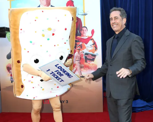 stock image LOS ANGELES, USA - APRIL 30:  Pop-Tart, Jerry Seinfeld at the Unfrosted Premiere at the Egyptian Theater on April 30, 2024 in Los Angeles, CA