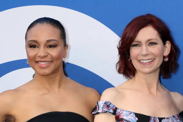 Los Angeles Usa May 2024 Carra Patterson Carrie Preston Cbs Stock Image