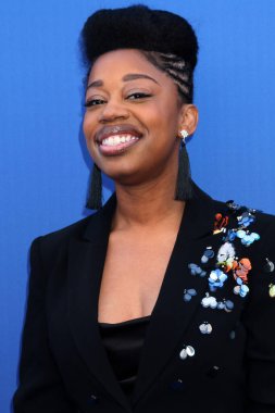 LOS ANGELES, ABD - 2 Mayıs 2024: Diona Reasonover Paramount Stüdyoları 'ndaki CBS Sonbahar Önizleme Partisi' nde 2 Mayıs 2024, Los Angeles, CA