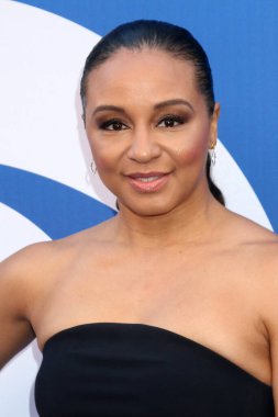 LOS ANGELES, ABD - 2 Mayıs 2024: Carra Patterson Paramount Stüdyoları 'ndaki CBS Sonbahar Önizleme Partisi' nde 2 Mayıs 2024, Los Angeles, CA