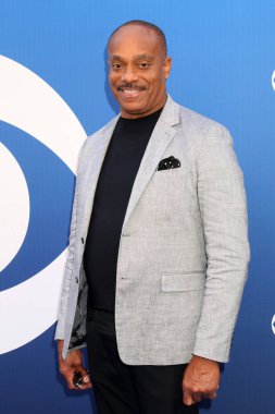LOS ANGELES, ABD - 2 Mayıs 2024: Rocky Carroll Paramount Stüdyoları 'ndaki CBS Sonbahar Önizleme Partisi' nde 2 Mayıs 2024, Los Angeles, CA