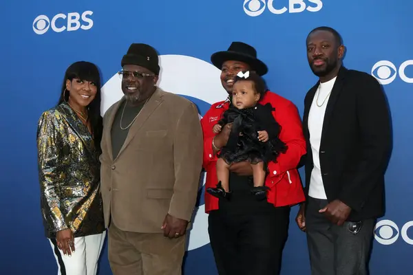 stock image LOS ANGELES, USA - MAY 2, 2024:  Tichina Arnold, Cedric the Entertainer, Marcel Spears, Nola Spears, Sheaun McKinney at the CBS Fall Preview Party at the Paramount Studios on May 2, 2024 in Los Angeles, CA