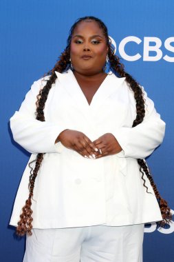 LOS ANGELES, ABD - 2 Mayıs 2024: Danielle Pinnock Paramount Stüdyolarındaki CBS Sonbahar Önizleme Partisi 'nde 2 Mayıs 2024, Los Angeles, CA