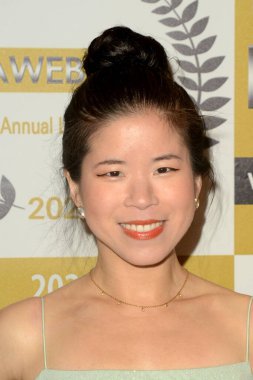 LOS ANGELES, ABD - 3 Mayıs 2024: Flora Cheng 15. Los Angeles WeBFEST Ödül Töreni Barnsdall Galeri Tiyatrosu 'nda 3 Mayıs 2024 tarihinde