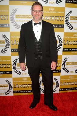 LOS ANGELES, ABD - 3 Mayıs 2024: Matthew Woerner, Los Angeles, CA 'da 3 Mayıs 2024 tarihinde Barnsdall Galeri Tiyatrosu' nda 15.