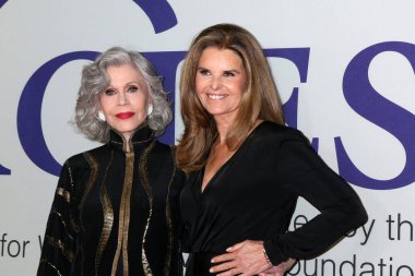 LOS ANGELES, USA - MAY 21, 2024:  Jane Fonda, Maria Shriver at the 2024 Gracie Awards at the Beverly Wilshire Hotel on May 21, 2024 in Beverly Hills, CA