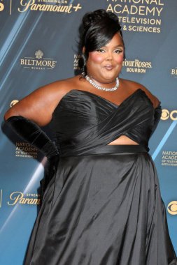 LOS ANGELES, ABD - 7 Haziran 2024 Danielle Pinnock, 7 Haziran 2024 tarihinde Los Angeles 'ta bulunan Bonaventure Otel' deki 51.