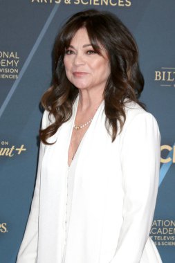 LOS ANGELES, USA - JUNE 7, 2024:  Valerie Bertinelli arrives at the 51st Daytime Emmy Awards at the Bonaventure Hotel on June 7, 2024 in Los Angeles clipart