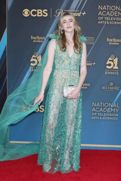 stock image LOS ANGELES - JUN 7:  Georgie Stone arrives at the 51st Daytime Emmy Awards - Arivals at the Bonaventure Hotel on June 7, 2024 in Los Angeles, C