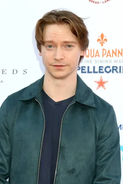 stock image LOS ANGELES - JUN 15:  Calum Worthy at the 12th Annual Ed Asner & Friends Celebrity Poker Event at the Radford Studios on June 15, 2024 in Studio City, CA