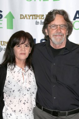 LOS ANGELES, USA - MAY 4, 2024:  Crystal Ayers, Lane Davies at the Daytime Unites to End ALS at the Embassy Suites on May 4, 2024 in Glendale, CA clipart