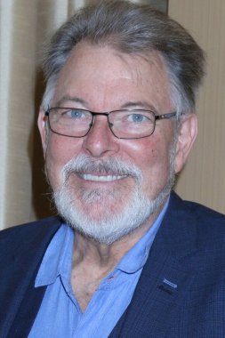 LOS ANGELES, ABD - 4 Mayıs 2024: Jonathan Frakes, 4 Mayıs 2024 'te Glendale, CA' da bulunan elçilik süitlerindeki ALS 'leri sonlandırmak için Daytime Unites' de