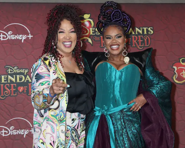 stock image LOS ANGELES, USA - JULY 10, 2024:  Kym Whitley, Dara Renee at the Descendants: The Rise of Red World Premiere at the Walt Disney Studios on July 10, 2024 in Burbank, CA