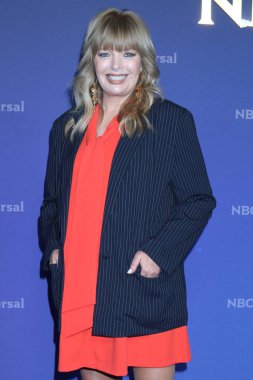 LOS ANGELES, ABD - 14 Temmuz 2024: Melissa Peterman, NBCUniversal TCA Basın Turu 'nda 14 Temmuz 2024 tarihinde Pasadena, CA